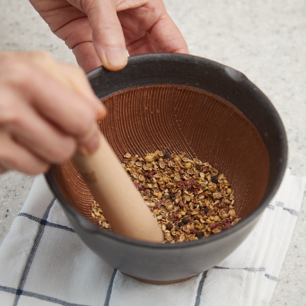 麦とろ鉢・すりこぎセット 小｜すり鉢・スライサー・おろし器｜料理家