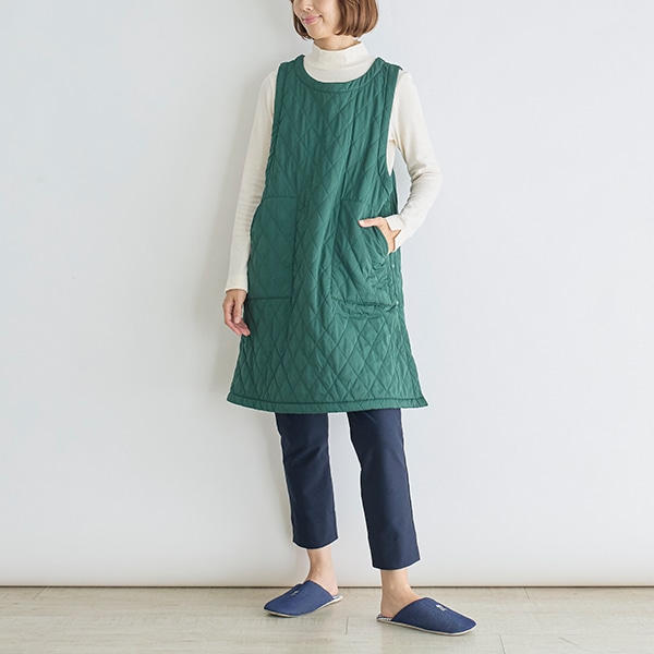 キルティングチュニックエプロン