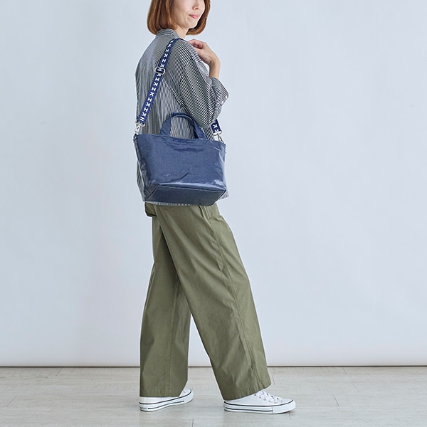 デニムシャイニーバッグ S