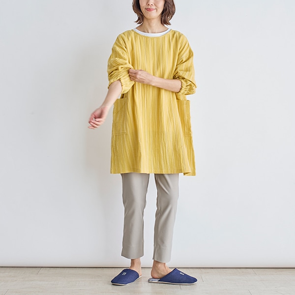 ダブルガーゼスモック