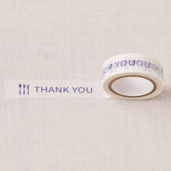 【WEB・一部店舗限定】マスキングテープ THANK YOU