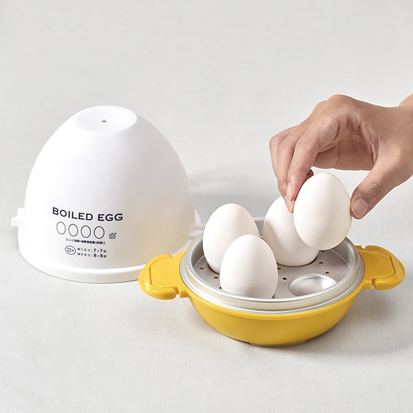 電子レンジでゆでたまご 4個用