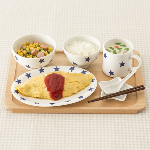 子供食器トレーセット ピンク 食器セット 料理家 栗原はるみ レシピ オンラインショップ 公式 ゆとりの空間