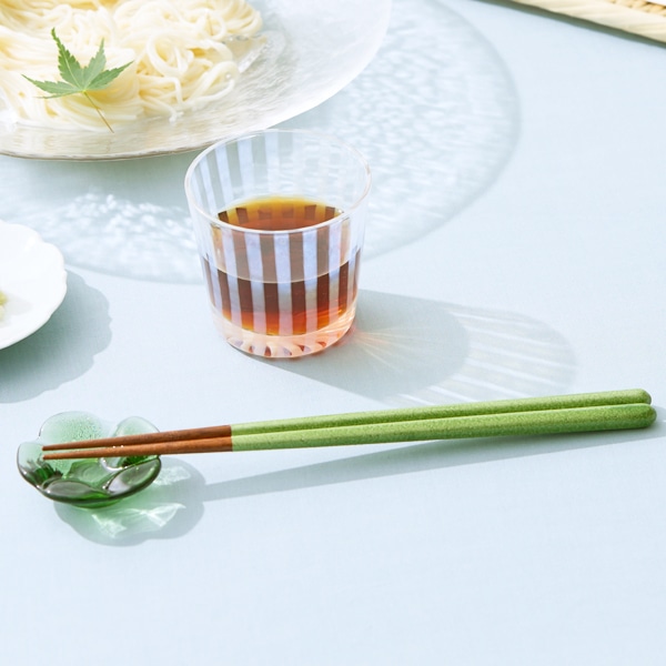 食洗機対応箸 緑