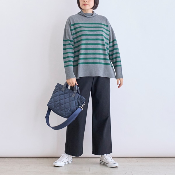 ウォームストレッチセミワイドパンツ