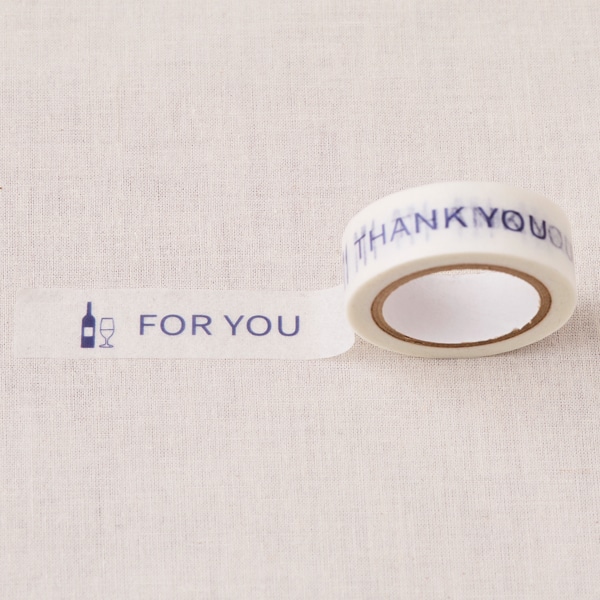 【WEB・一部店舗限定】マスキングテープ THANK YOU