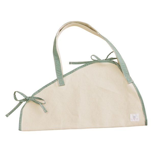 フラワーバッグ グリーンチェック お買いもの 料理家 栗原はるみ レシピ オンラインショップ 公式 ゆとりの空間