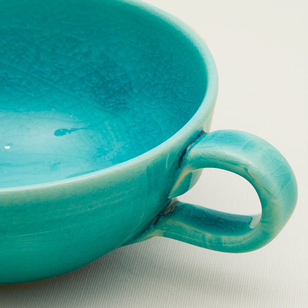 栗原はるみ トルコブルー フリーカップ 再入荷 清水焼 荒木義隆監修