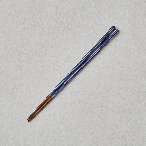 食洗機対応箸 透かし ネイビー