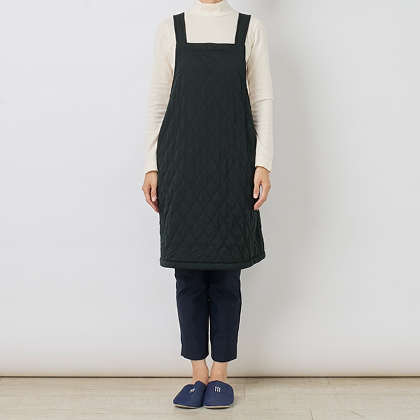 キルティングH字型エプロン