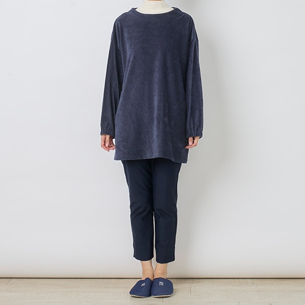 ニットコーデュロイスモック