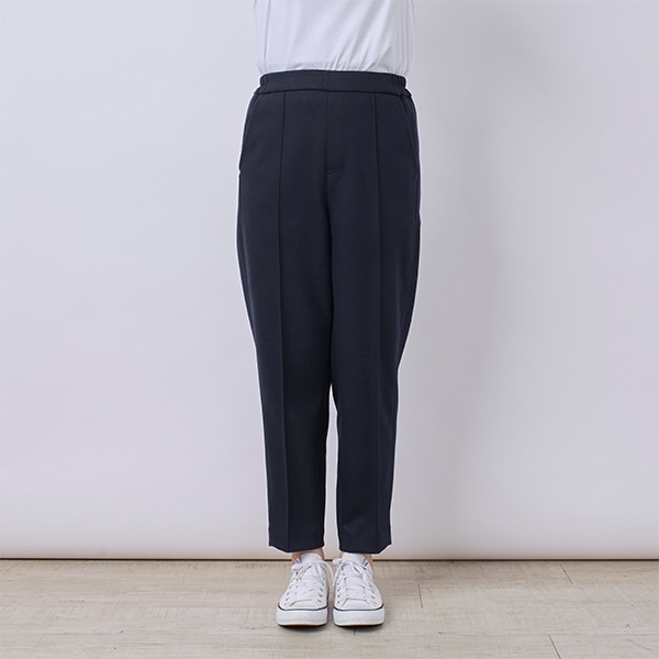 ウールブレンドテーパードパンツ