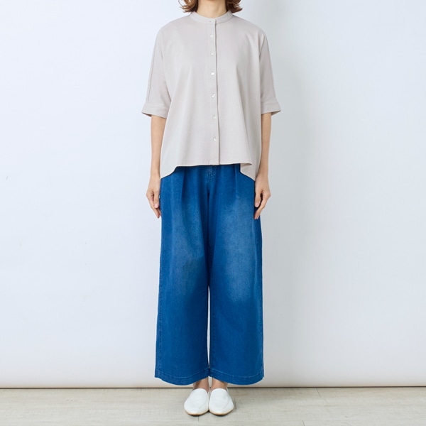 ハイゲージポンチワイドシャツ