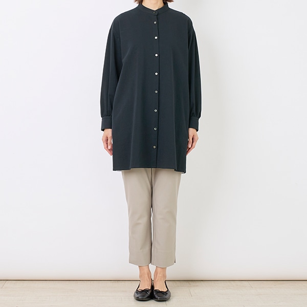 ストライプドッキングチュニック