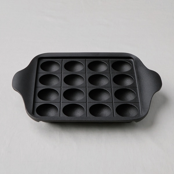 WEB限定】南部鉄器 たこ焼器 16穴｜鉄器｜料理家 栗原はるみ レシピ