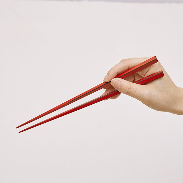 シノワ箸 赤 23.5cm