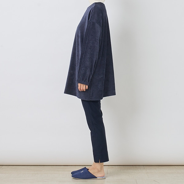 ニットコーデュロイスモック