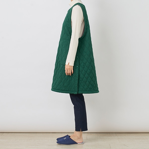 キルティングチュニックエプロン