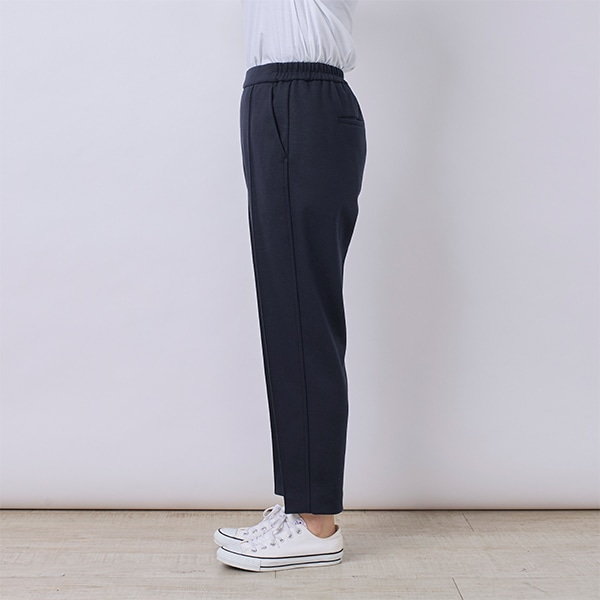 ウールブレンドテーパードパンツ