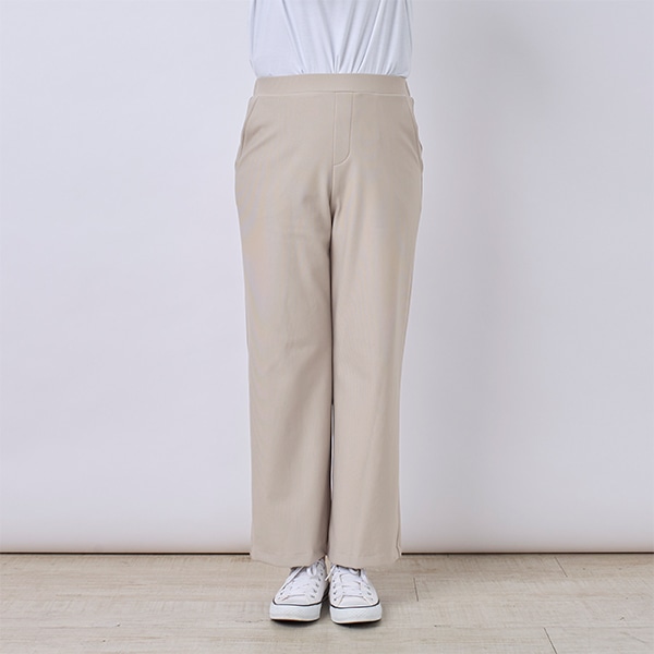 ウォームストレッチセミワイドパンツ