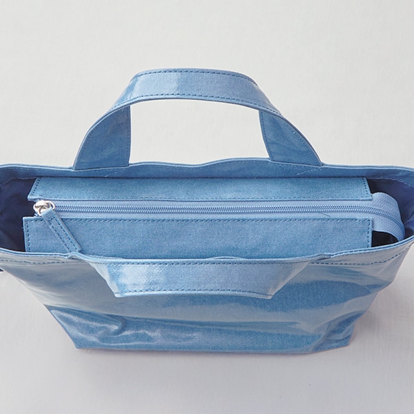 デニムシャイニーバッグ S