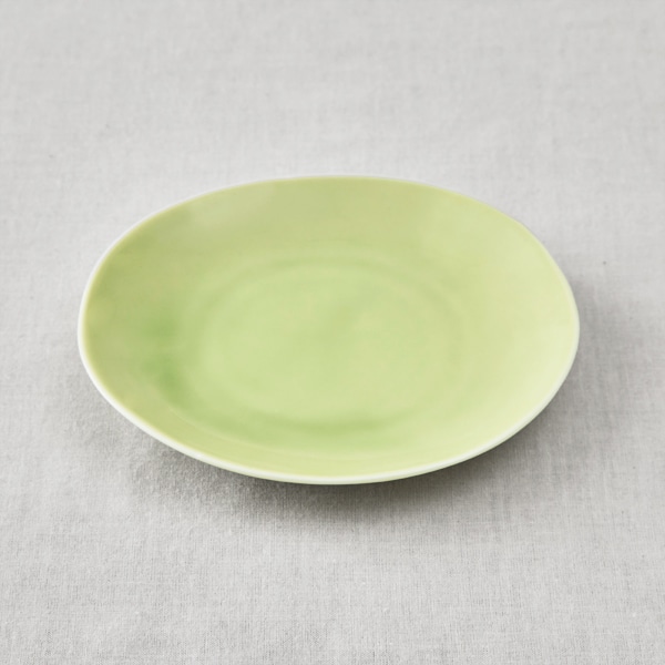 ゆらぎ小皿 グリーン
