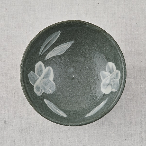 白花 銘々鉢