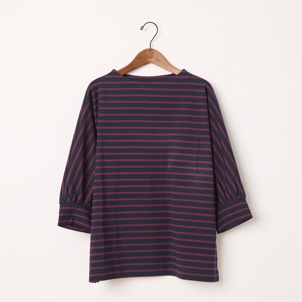 ネイビー×ボルドー