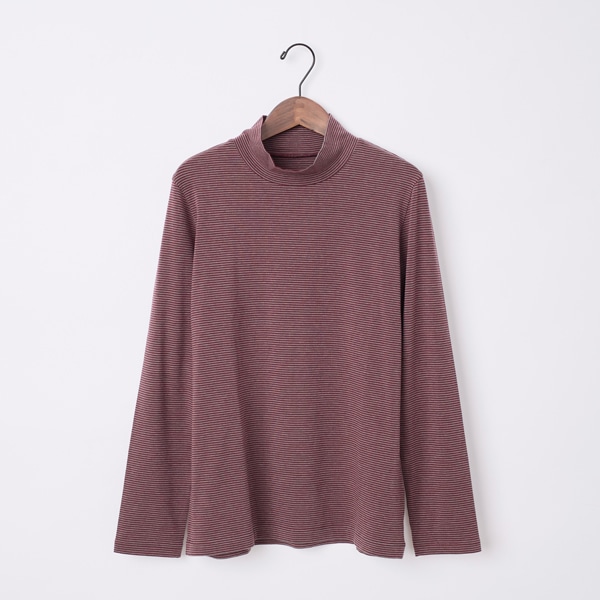 ボルドー×グレー