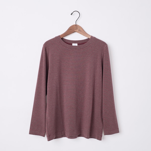 ボルドー×グレー