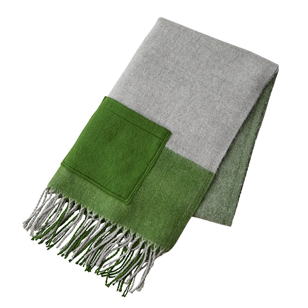 グレー×グリーン