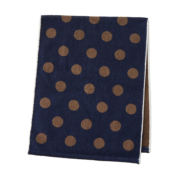 ネイビー×ブラウン