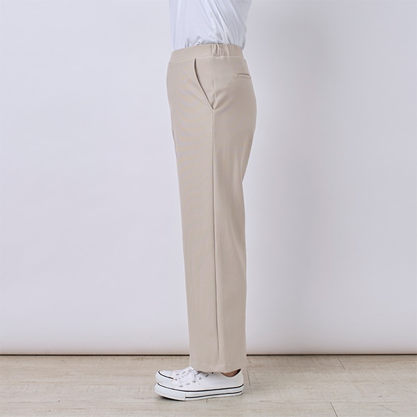 ウォームストレッチセミワイドパンツ