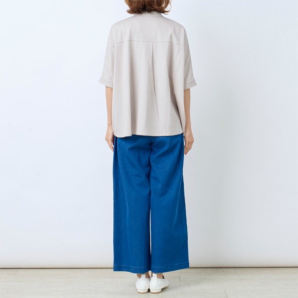 ハイゲージポンチワイドシャツ