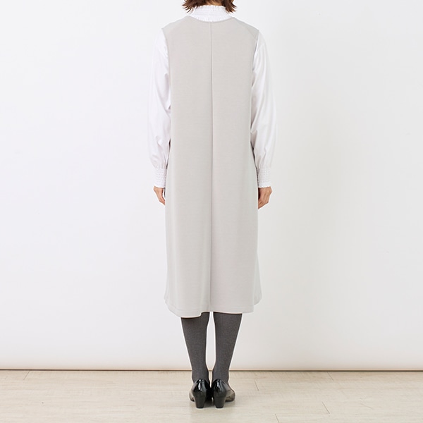 ダブルジャージージャンパースカート