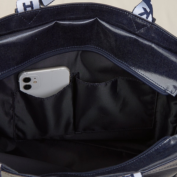 デニムシャイニーバッグ M