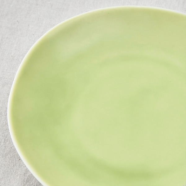 ゆらぎ小皿 グリーン