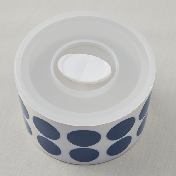 ドット レンジパック 密封蓋付き 紺