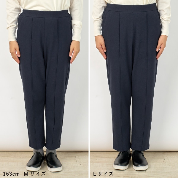 ハイネックワンピース ボータイ付(M ネイビー)｜SALE（ファッション）｜料理家 栗原はるみ レシピ・オンラインショップ【公式】ゆとりの空間