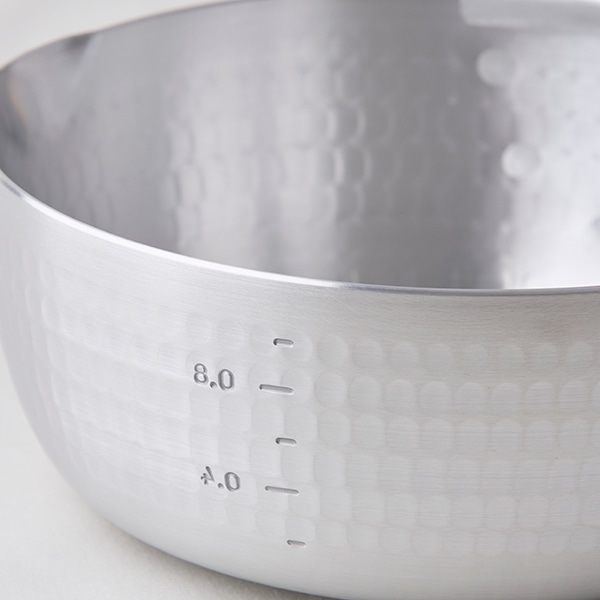 【WEB限定】中尾アルミ 打ち出しペリカン雪平鍋 16.5cm