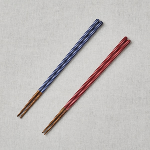 食洗機対応箸 透かし ネイビー