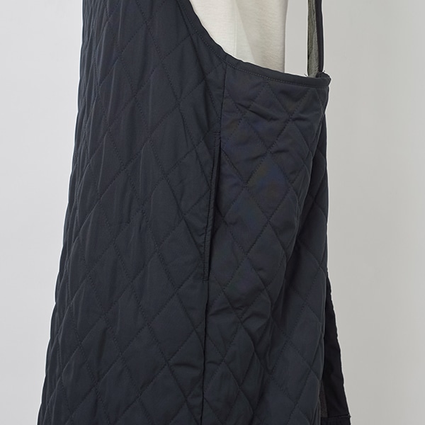 キルティングH字型エプロン