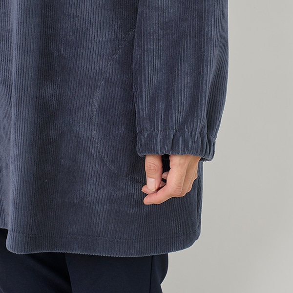 ニットコーデュロイスモック