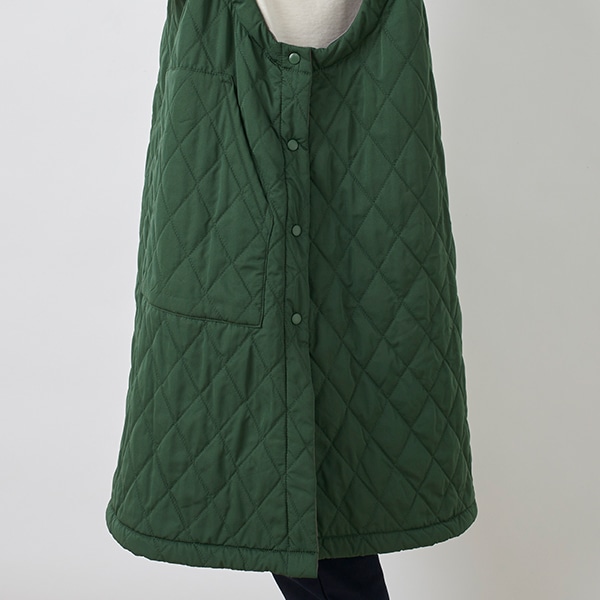 キルティングチュニックエプロン