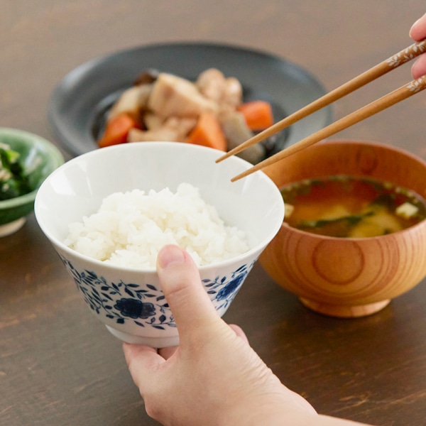 ブルーガーデン 飯碗