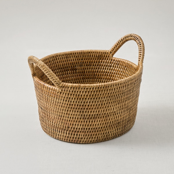 【WEB限定】ラタン オーバルバスケット