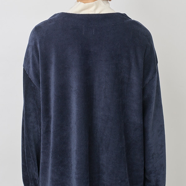 ニットコーデュロイスモック