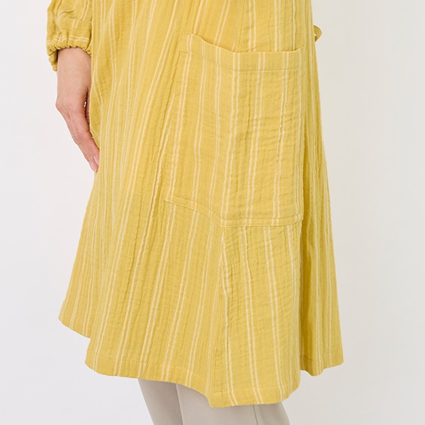 ダブルガーゼスモック