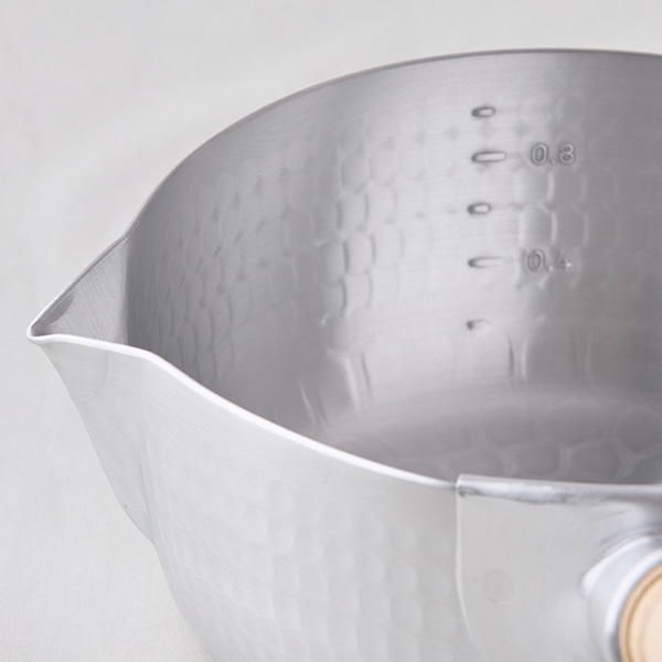 【WEB限定】中尾アルミ 打ち出しペリカン雪平鍋 16.5cm