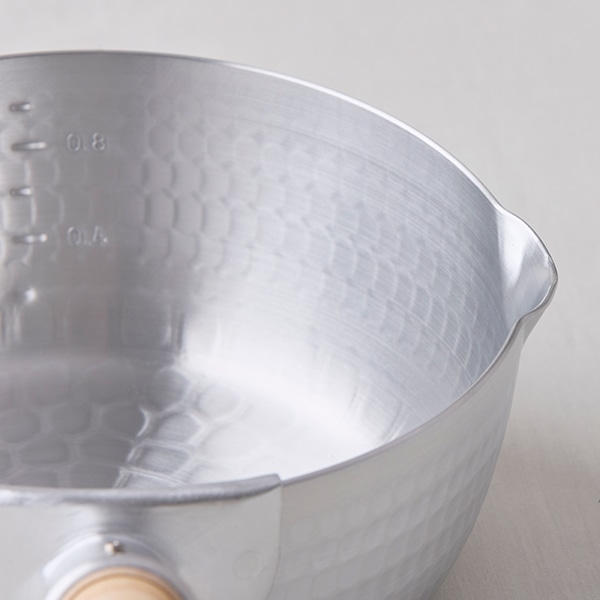 【WEB限定】中尾アルミ 打ち出しペリカン雪平鍋 16.5cm